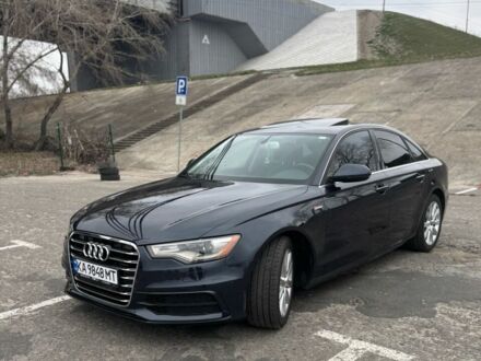 Синий Ауди А6, объемом двигателя 3 л и пробегом 207 тыс. км за 13000 $, фото 1 на Automoto.ua
