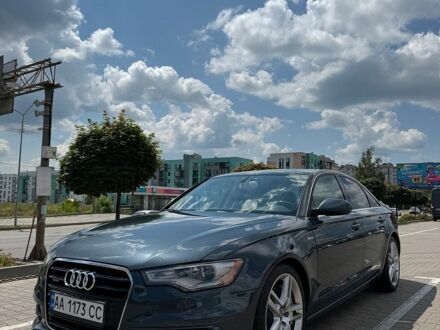 Синий Ауди А6, объемом двигателя 3 л и пробегом 181 тыс. км за 12000 $, фото 1 на Automoto.ua
