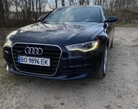 Синий Ауди А6, объемом двигателя 3 л и пробегом 240 тыс. км за 12900 $, фото 1 на Automoto.ua