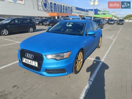 Синій Ауді А6, об'ємом двигуна 3 л та пробігом 265 тис. км за 19000 $, фото 1 на Automoto.ua