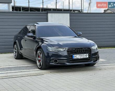Синий Ауди А6, объемом двигателя 3 л и пробегом 216 тыс. км за 15500 $, фото 1 на Automoto.ua