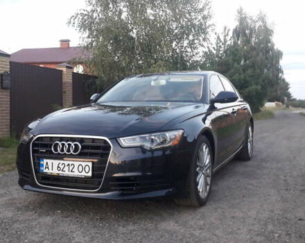 Синий Ауди А6, объемом двигателя 2 л и пробегом 180 тыс. км за 14500 $, фото 1 на Automoto.ua