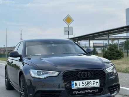 Синий Ауди А6, объемом двигателя 3 л и пробегом 270 тыс. км за 17500 $, фото 1 на Automoto.ua