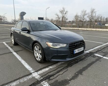 Синий Ауди А6, объемом двигателя 3 л и пробегом 217 тыс. км за 15000 $, фото 1 на Automoto.ua