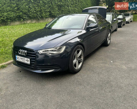 Синий Ауди А6, объемом двигателя 3 л и пробегом 210 тыс. км за 16000 $, фото 1 на Automoto.ua