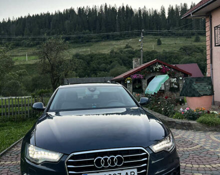 Синий Ауди А6, объемом двигателя 3 л и пробегом 215 тыс. км за 14000 $, фото 1 на Automoto.ua