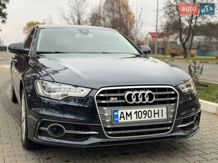 Синий Ауди А6, объемом двигателя 3 л и пробегом 140 тыс. км за 17300 $, фото 1 на Automoto.ua