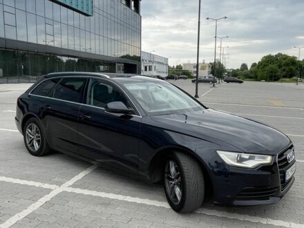 Синий Ауди А6, объемом двигателя 2 л и пробегом 300 тыс. км за 10000 $, фото 1 на Automoto.ua