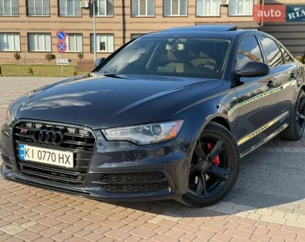 Синий Ауди А6, объемом двигателя 3 л и пробегом 210 тыс. км за 17800 $, фото 1 на Automoto.ua