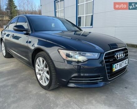 Синий Ауди А6, объемом двигателя 3 л и пробегом 277 тыс. км за 12950 $, фото 1 на Automoto.ua