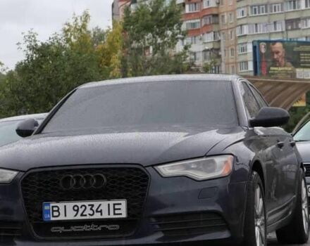 Синій Ауді А6, об'ємом двигуна 2 л та пробігом 220 тис. км за 17500 $, фото 1 на Automoto.ua