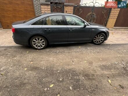 Синий Ауди А6, объемом двигателя 3 л и пробегом 230 тыс. км за 9500 $, фото 1 на Automoto.ua