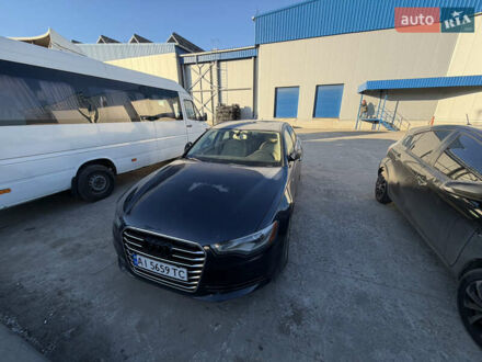 Синий Ауди А6, объемом двигателя 3 л и пробегом 127 тыс. км за 14500 $, фото 1 на Automoto.ua