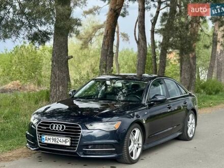 Ауди А6 2015 в Киеве на Automoto.ua Синий Ауди А6, объемом двигателя 2 л и пробегом 135 тыс. км за 16200 $, фото 1 на Automoto.ua