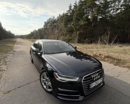 Синий Ауди А6, объемом двигателя 2 л и пробегом 170 тыс. км за 16100 $, фото 1 на Automoto.ua
