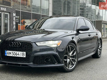 Синий Ауди А6, объемом двигателя 3 л и пробегом 160 тыс. км за 17999 $, фото 1 на Automoto.ua