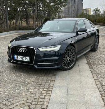 Синий Ауди А6, объемом двигателя 2 л и пробегом 175 тыс. км за 16700 $, фото 1 на Automoto.ua
