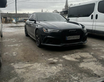 Синій Ауді А6, об'ємом двигуна 3 л та пробігом 160 тис. км за 18000 $, фото 1 на Automoto.ua