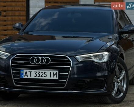 Синий Ауди А6, объемом двигателя 3 л и пробегом 296 тыс. км за 19500 $, фото 1 на Automoto.ua