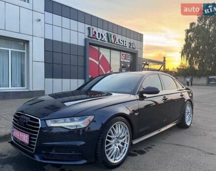 Синий Ауди А6, объемом двигателя 3 л и пробегом 150 тыс. км за 25000 $, фото 1 на Automoto.ua