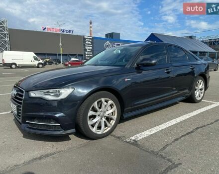 Синій Ауді А6, об'ємом двигуна 3 л та пробігом 40 тис. км за 19500 $, фото 1 на Automoto.ua