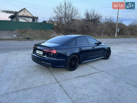 Ауді А6 2017 у Белой Церкве на Automoto.ua Синій Ауді А6, об'ємом двигуна 1.98 л та пробігом 208 тис. км за 21500 $, фото 1 на Automoto.ua