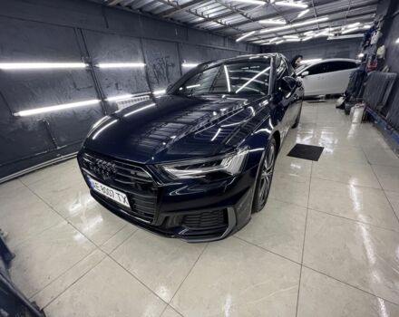 Синий Ауди А6, объемом двигателя 3 л и пробегом 94 тыс. км за 39500 $, фото 1 на Automoto.ua