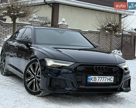 Синій Ауді А6, об'ємом двигуна 3 л та пробігом 48 тис. км за 38500 $, фото 1 на Automoto.ua