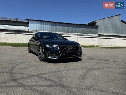Ауди А6 2022 в Киеве на Automoto.ua Синий Ауди А6, объемом двигателя 3 л и пробегом 51 тыс. км за 45700 $, фото 1 на Automoto.ua