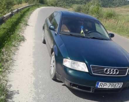 Зеленый Ауди А6, объемом двигателя 1 л и пробегом 444 тыс. км за 1550 $, фото 1 на Automoto.ua