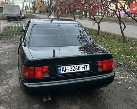 Зеленый Ауди А6, объемом двигателя 2.6 л и пробегом 285 тыс. км за 4000 $, фото 3 на Automoto.ua