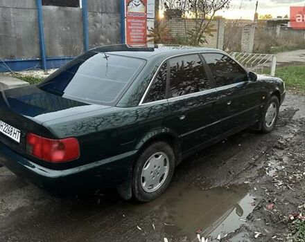 Зеленый Ауди А6, объемом двигателя 2.6 л и пробегом 285 тыс. км за 4000 $, фото 4 на Automoto.ua