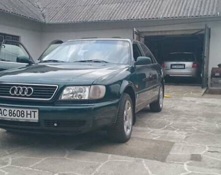 Зеленый Ауди А6, объемом двигателя 2.5 л и пробегом 500 тыс. км за 4100 $, фото 10 на Automoto.ua