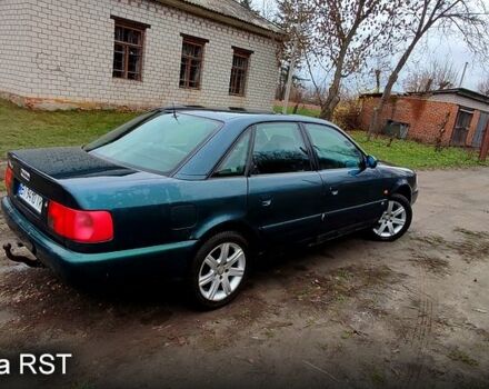 Зелений Ауді А6, об'ємом двигуна 2 л та пробігом 422 тис. км за 3200 $, фото 3 на Automoto.ua