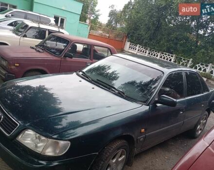 Зеленый Ауди А6, объемом двигателя 2.46 л и пробегом 350 тыс. км за 3700 $, фото 3 на Automoto.ua