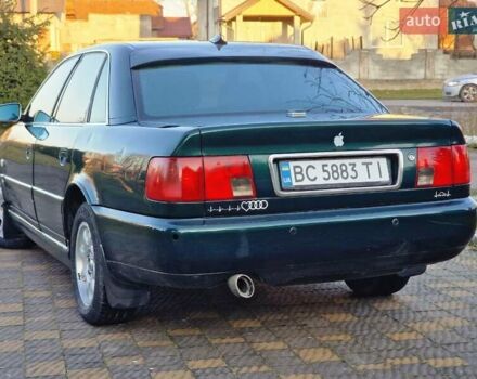 Зеленый Ауди А6, объемом двигателя 2 л и пробегом 402 тыс. км за 2250 $, фото 1 на Automoto.ua