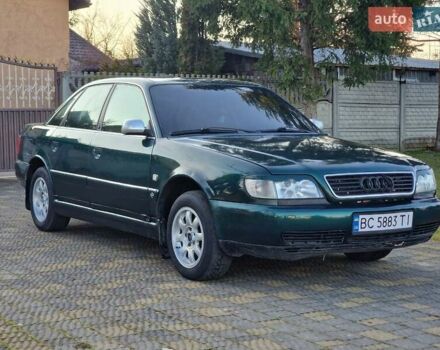 Зеленый Ауди А6, объемом двигателя 1.98 л и пробегом 358 тыс. км за 2200 $, фото 1 на Automoto.ua