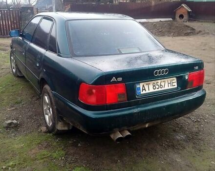 Зеленый Ауди А6, объемом двигателя 1.78 л и пробегом 272 тыс. км за 1800 $, фото 8 на Automoto.ua