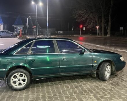 Зеленый Ауди А6, объемом двигателя 2.5 л и пробегом 506 тыс. км за 3500 $, фото 1 на Automoto.ua