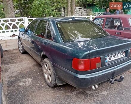 Зеленый Ауди А6, объемом двигателя 2.46 л и пробегом 350 тыс. км за 3700 $, фото 1 на Automoto.ua