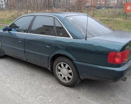 Зеленый Ауди А6, объемом двигателя 2.6 л и пробегом 285 тыс. км за 1200 $, фото 2 на Automoto.ua