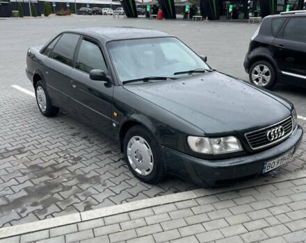 Зеленый Ауди А6, объемом двигателя 2.3 л и пробегом 237 тыс. км за 2300 $, фото 1 на Automoto.ua