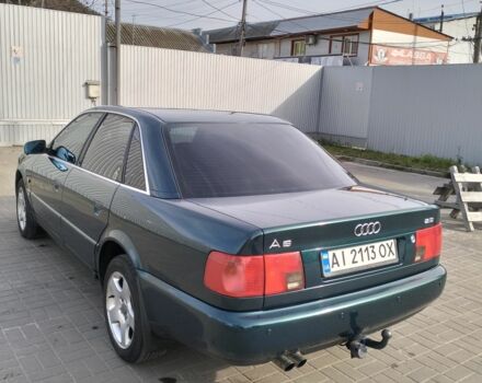 Зеленый Ауди А6, объемом двигателя 2.6 л и пробегом 298 тыс. км за 3700 $, фото 2 на Automoto.ua