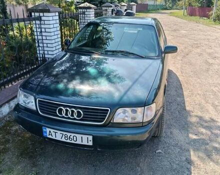 Зеленый Ауди А6, объемом двигателя 2 л и пробегом 282 тыс. км за 3100 $, фото 1 на Automoto.ua