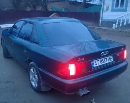 Зеленый Ауди А6, объемом двигателя 1.78 л и пробегом 272 тыс. км за 1800 $, фото 3 на Automoto.ua