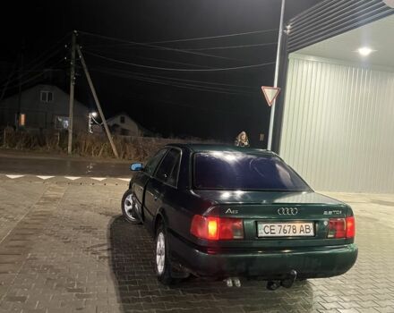 Зеленый Ауди А6, объемом двигателя 2.5 л и пробегом 506 тыс. км за 3500 $, фото 3 на Automoto.ua