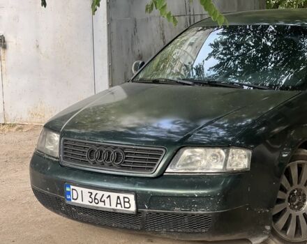 Зеленый Ауди А6, объемом двигателя 2.4 л и пробегом 444 тыс. км за 2750 $, фото 2 на Automoto.ua