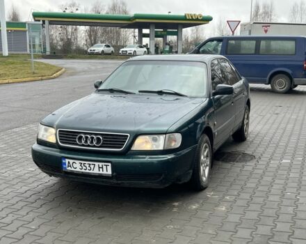 Зелений Ауді А6, об'ємом двигуна 2.6 л та пробігом 350 тис. км за 1500 $, фото 1 на Automoto.ua
