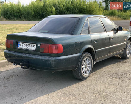 Зеленый Ауди А6, объемом двигателя 2.46 л и пробегом 400 тыс. км за 3300 $, фото 2 на Automoto.ua