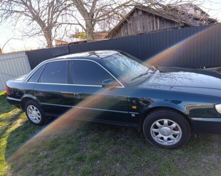 Зеленый Ауди А6, объемом двигателя 2.6 л и пробегом 440 тыс. км за 3700 $, фото 3 на Automoto.ua